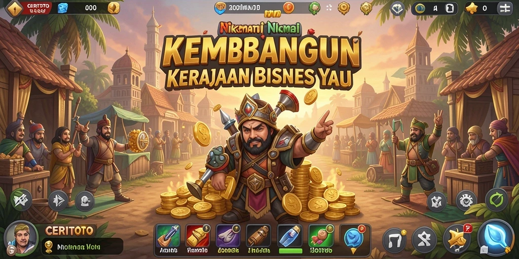 Tampilan gameplay CERITOTO yang menarik dan penuh strategi.