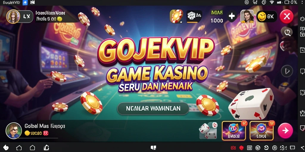 Tampilan gameplay Kasino GOJEKVIP yang menarik dan dinamis.