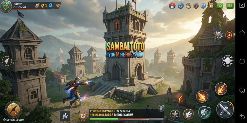 Gameplay menara pertahanan yang seru dan menantang di SAMBALTOTO.