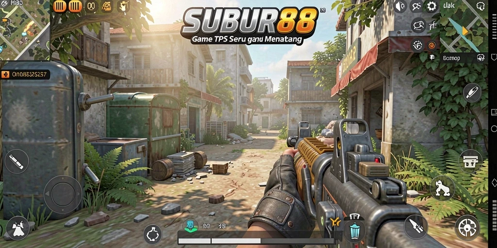 Menampilkan gameplay seru dalam peperangan TPS yang mengasyikkan.