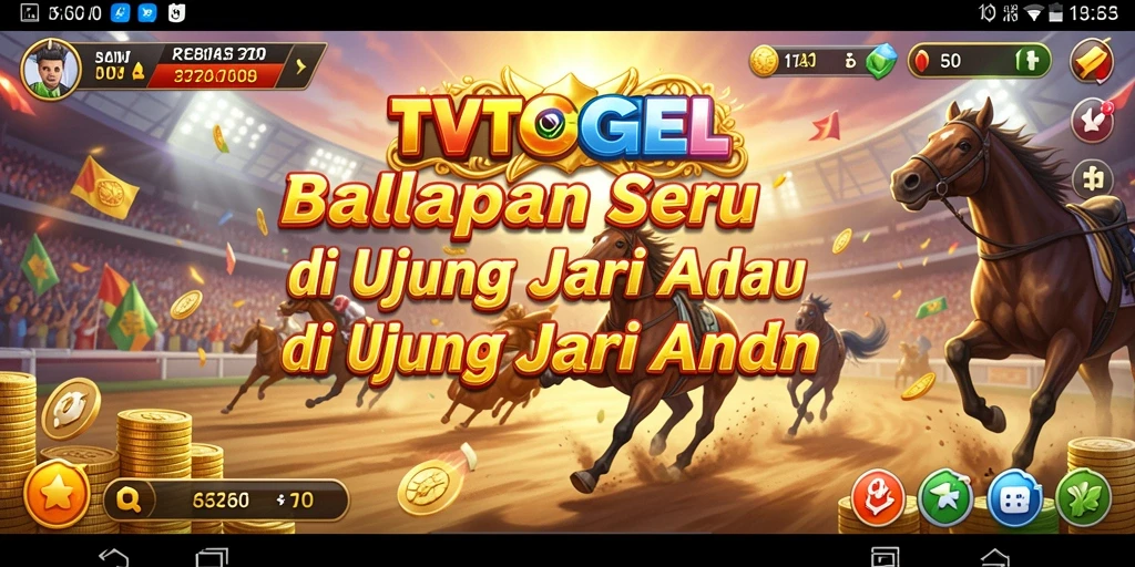 Gameplay Racing di TVTOGEL yang menegangkan dan penuh kecepatan.